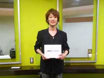 社内ボーリング大会・ラッキー賞20位鈴木さん