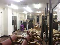 今回の改装は床も貼り換えていきます。 