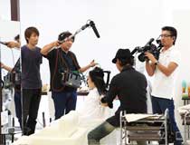 撮影の全体的な雰囲気はこんなカンジでした。 