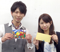 社内ボーリング大会・ラッキー賞　市川さん